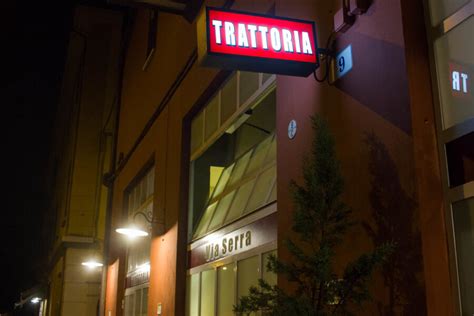 trattoria di via serra|via serra bologna restaurant.